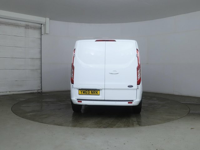 Ford Transit Custom 2.0 300 Ecoblue Limited Crew Van L1 H1 Euro 6 Ss YM69NRK White #6