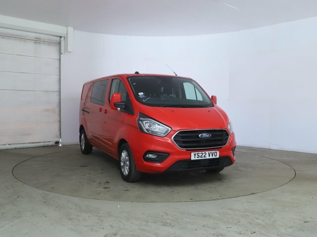 Ford Transit Custom 2.0 320 Ecoblue Limited Crew Van L2 H1 Euro 6 Ss YS22VVO Red #5