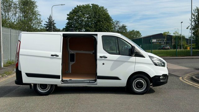 Ford Transit Custom 2.0 300 Ecoblue Leader L1 H1 Euro 6 Ss BK22NXX White #4