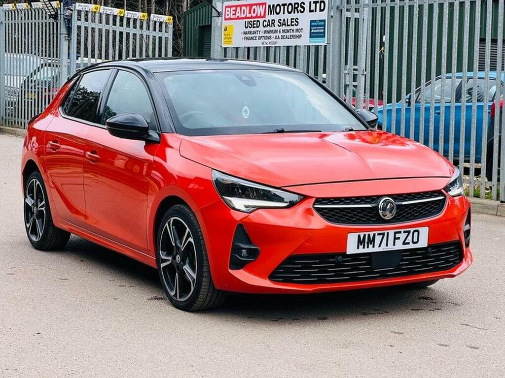 Vauxhall Corsa Hatchback 1.5 Turbo D Sri Euro 6 Ss 20227 MM71FZO Orange #3