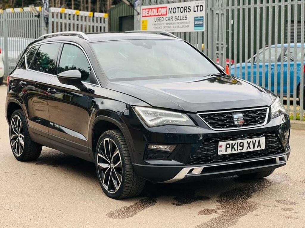 Seat Ateca Suv 1.5 Tsi Evo Xcellence Lux Euro 6 Ss 20 PK19XVA Black #3