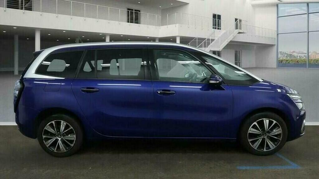 Citroen Grand C4 Picasso Mpv 1.6 Bluehdi Flair Eat6 Euro 6 Ss 2016 Blue #5