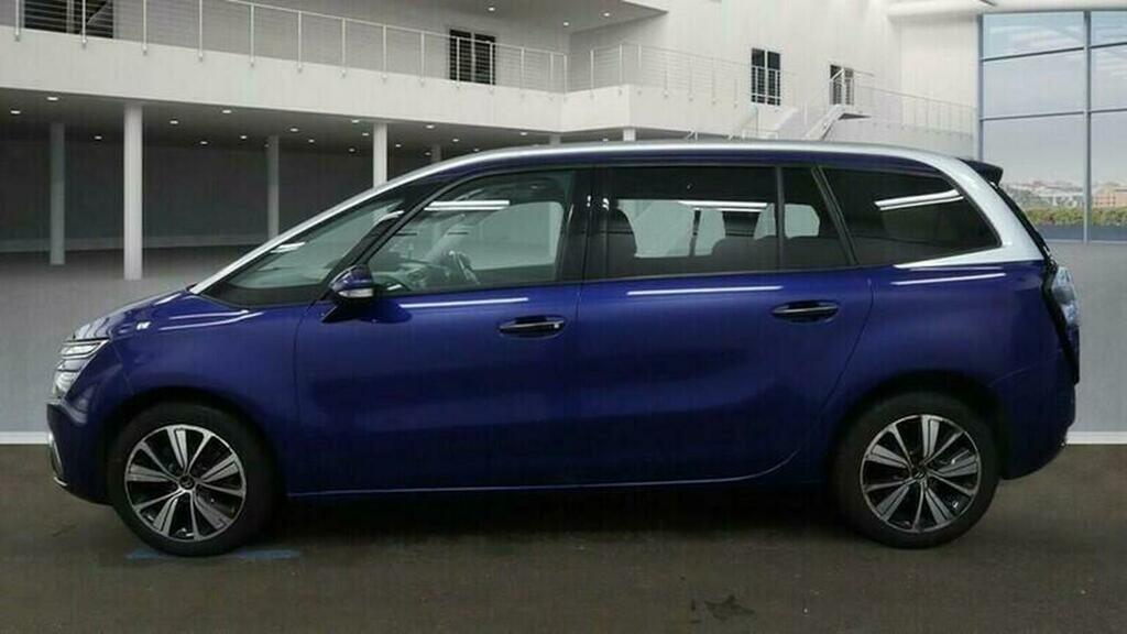 Citroen Grand C4 Picasso Mpv 1.6 Bluehdi Flair Eat6 Euro 6 Ss 2016 Blue #6