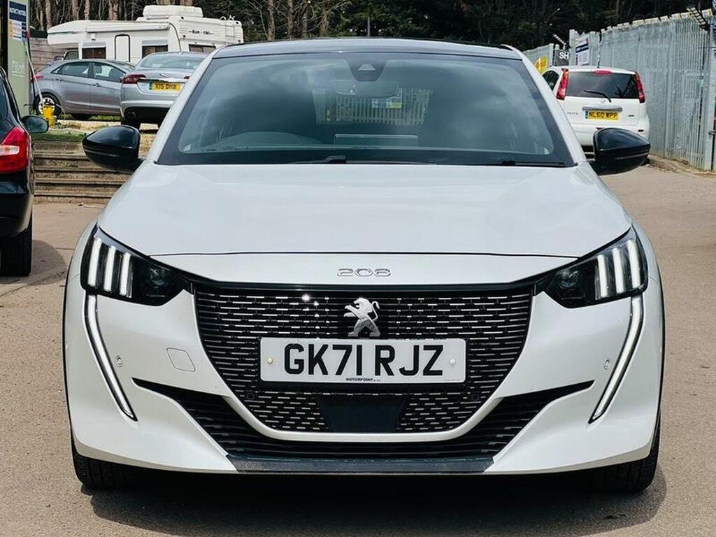 Peugeot 208 Hatchback 1.2 Puretech Gt Premium Euro 6 Ss GK71RJZ White #5