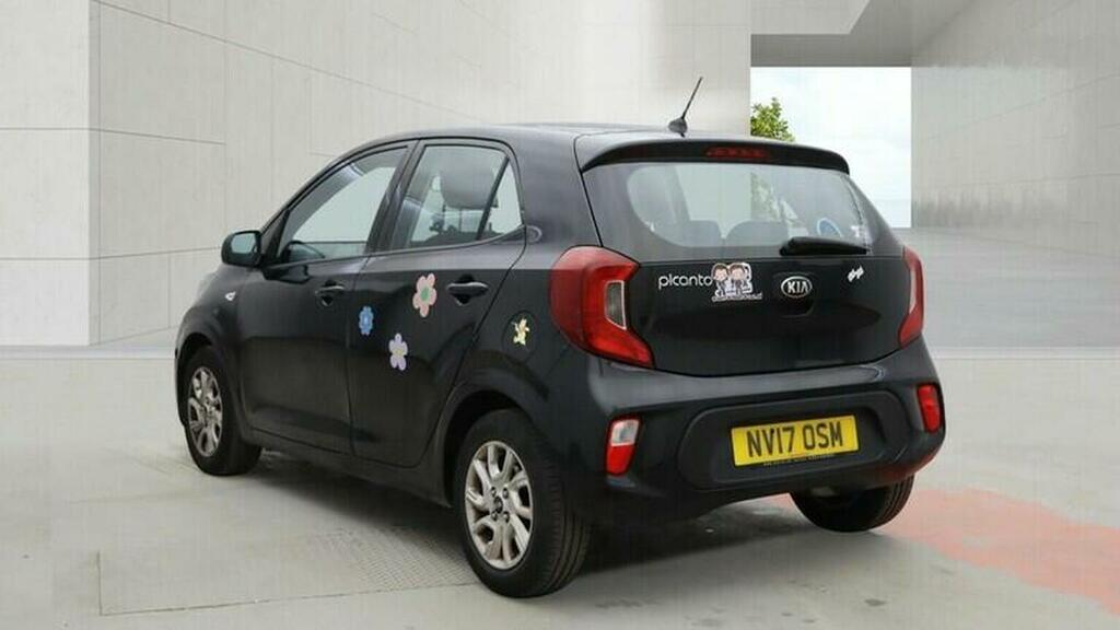Kia Picanto Hatchback 1.0 2 Euro 6 201717 NV17OSM Black #2