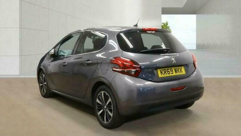 Peugeot 208 Hatchback 1.2 Puretech Tech Edition Euro 6 Ss 5 KR69WKK Grey #3