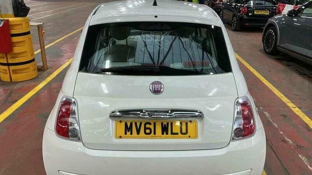 Fiat 500 Hatchback 1.2 Pop Euro 5 Ss 201161 MV61WLU White #4