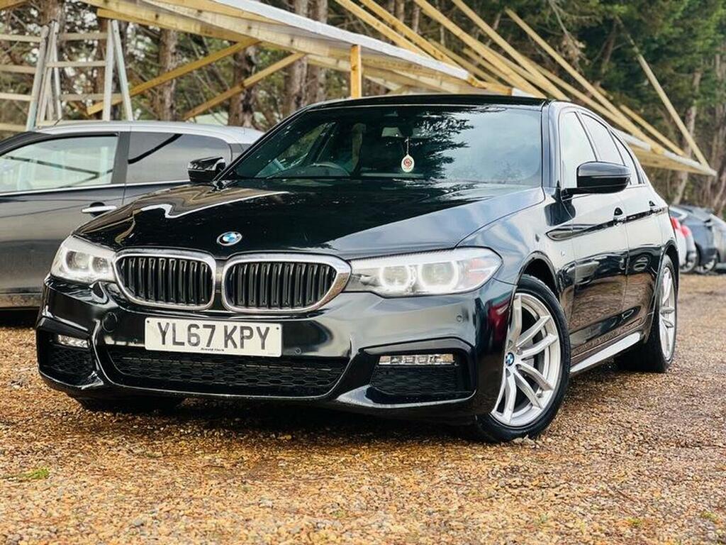 BMW 5 Series Saloon 2.0 520D M Sport Xdrive Euro 6 Ss 4 YL67KPY Black #2