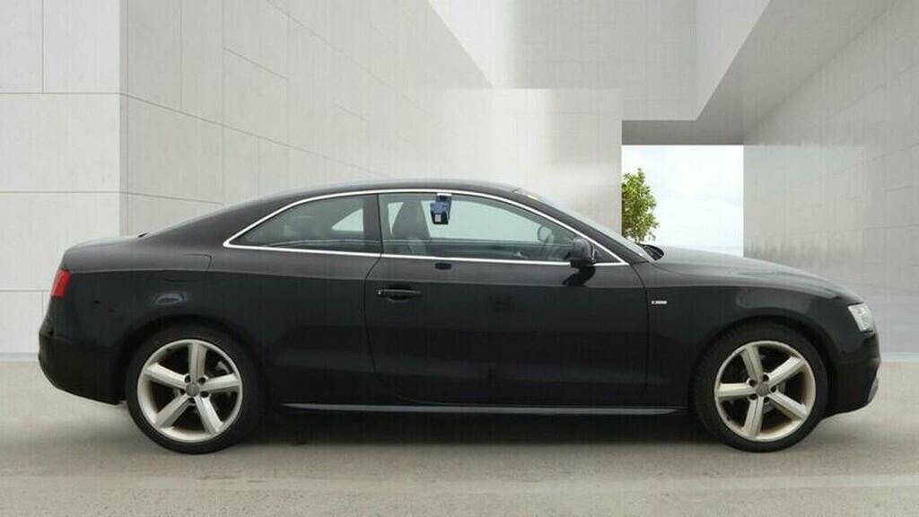 Audi A5 Coupe 2.0 Tdi S Line Multitronic Euro 5 Ss Black #5