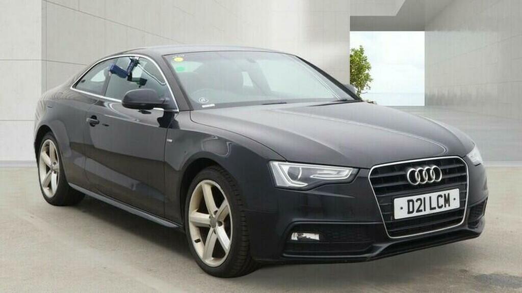 Audi A5 Coupe 2.0 Tdi S Line Multitronic Euro 5 Ss Black