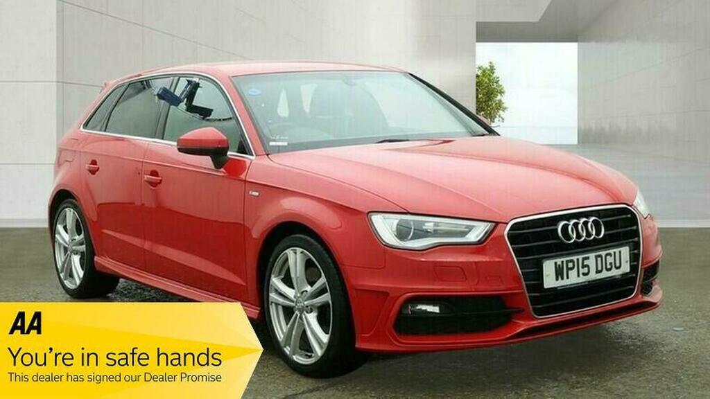 Audi A3 Hatchback 1.8 Tfsi S Line Sportback S Tronic Euro Red