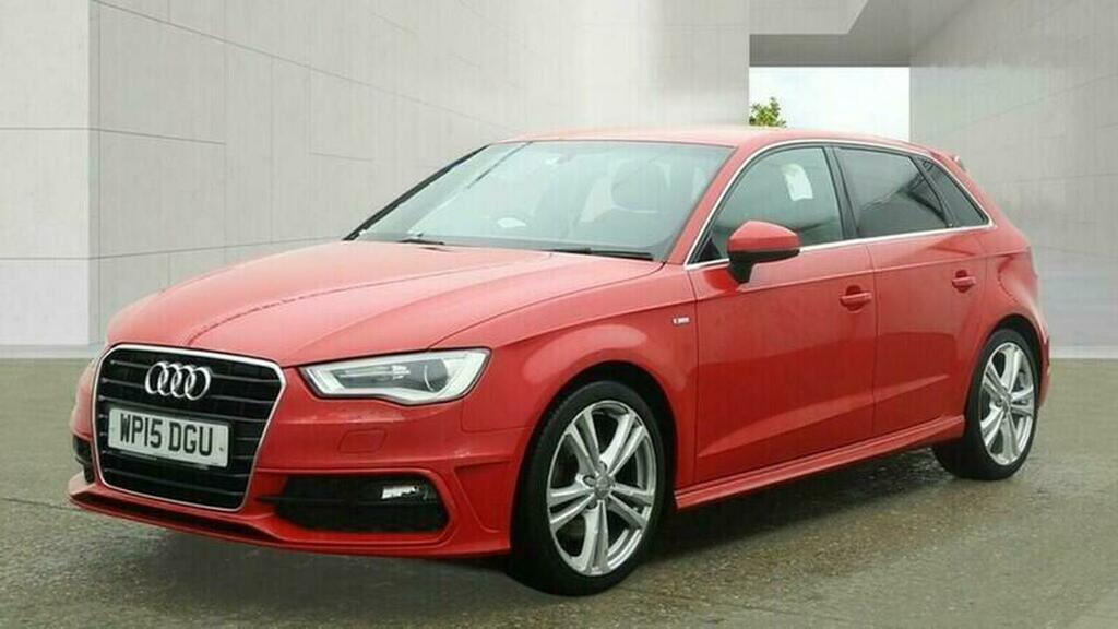Audi A3 Hatchback 1.8 Tfsi S Line Sportback S Tronic Euro Red #2
