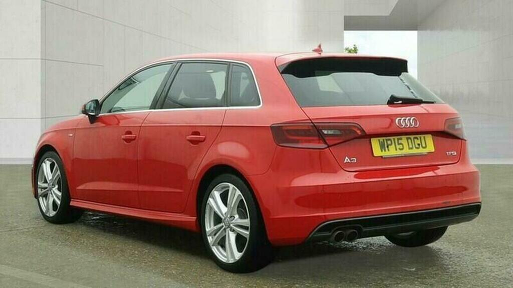 Audi A3 Hatchback 1.8 Tfsi S Line Sportback S Tronic Euro Red #3