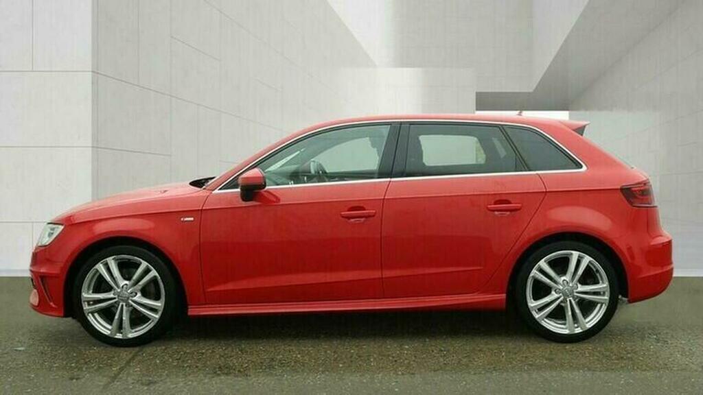 Audi A3 Hatchback 1.8 Tfsi S Line Sportback S Tronic Euro Red #6