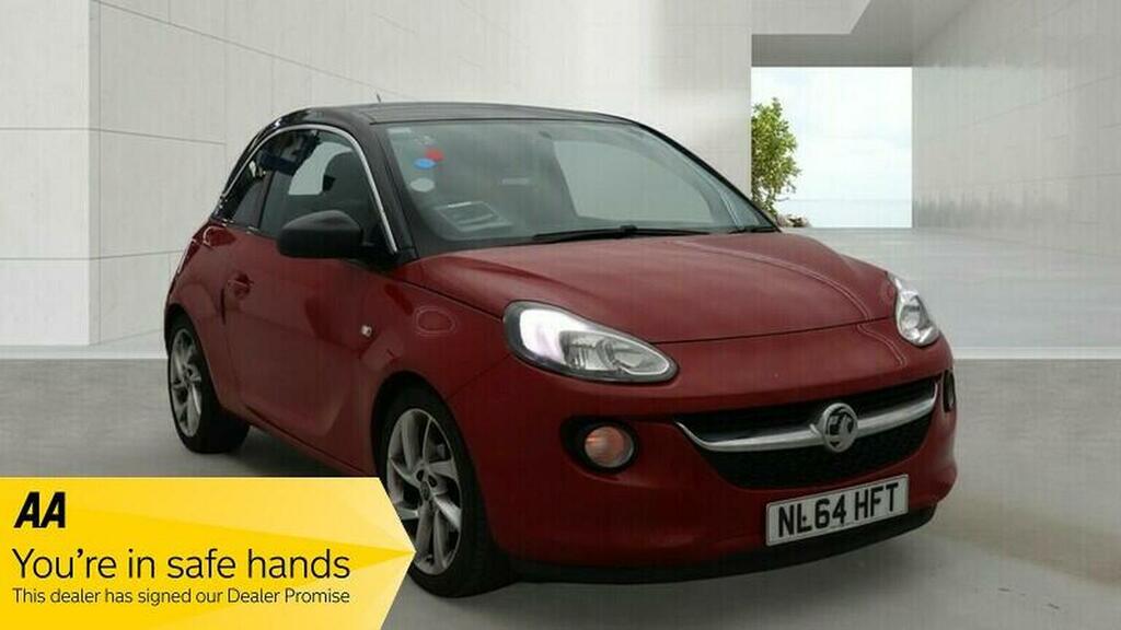 Vauxhall Adam Hatchback 1.2 16V Slam Euro 5 201464 Red