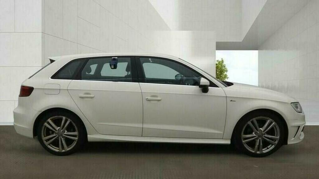 Audi A3 Hatchback 1.4 Tfsi S Line Sportback Euro 6 Ss 5 HJ15NYC White #5