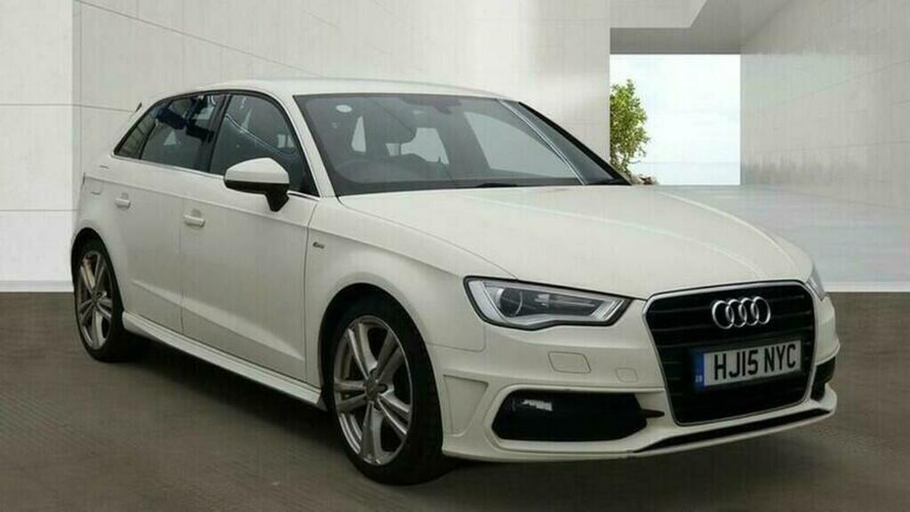 Audi A3 Hatchback 1.4 Tfsi S Line Sportback Euro 6 Ss 5 HJ15NYC White