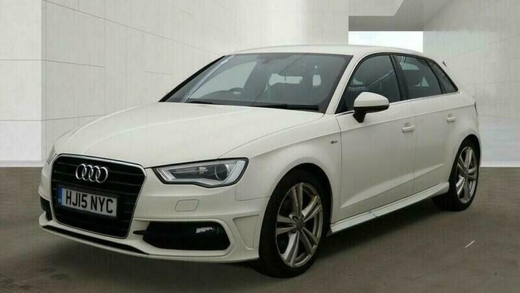 Audi A3 Hatchback 1.4 Tfsi S Line Sportback Euro 6 Ss 5 HJ15NYC White #2