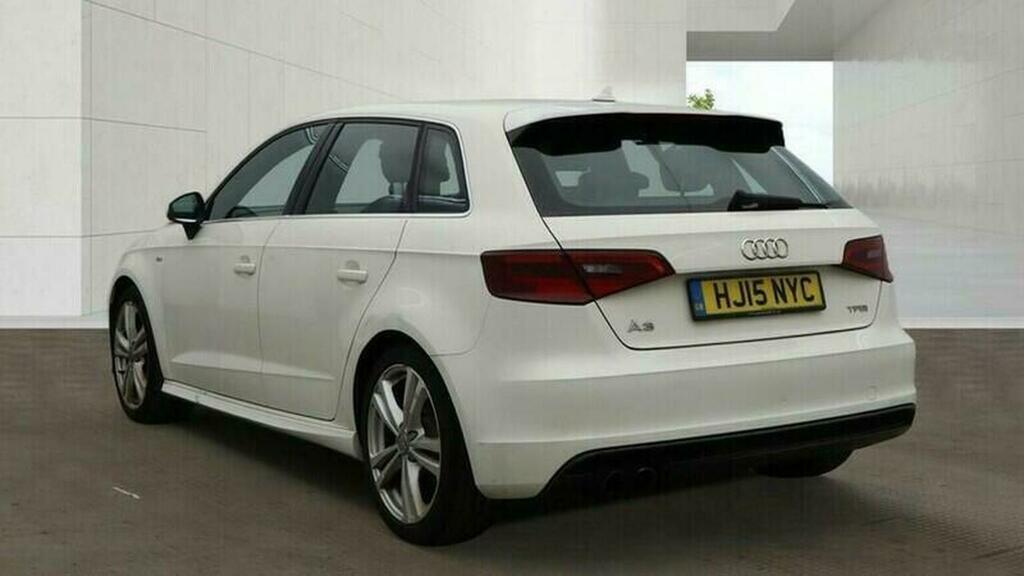 Audi A3 Hatchback 1.4 Tfsi S Line Sportback Euro 6 Ss 5 HJ15NYC White #3