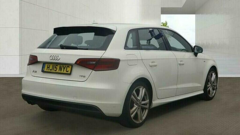 Audi A3 Hatchback 1.4 Tfsi S Line Sportback Euro 6 Ss 5 HJ15NYC White #4