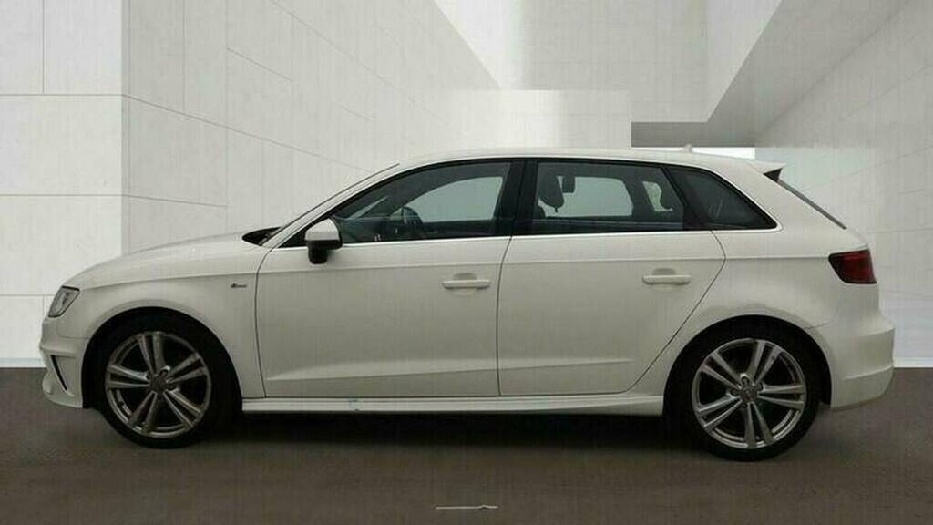 Audi A3 Hatchback 1.4 Tfsi S Line Sportback Euro 6 Ss 5 HJ15NYC White #6