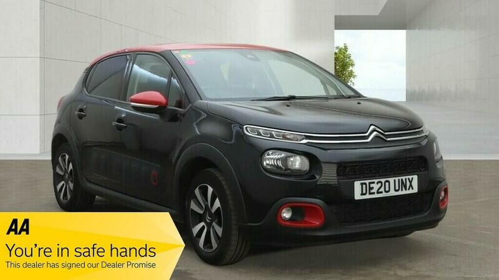 Citroen C3 Hatchback 1.2 Puretech Flair Plus Euro 6 Ss Black