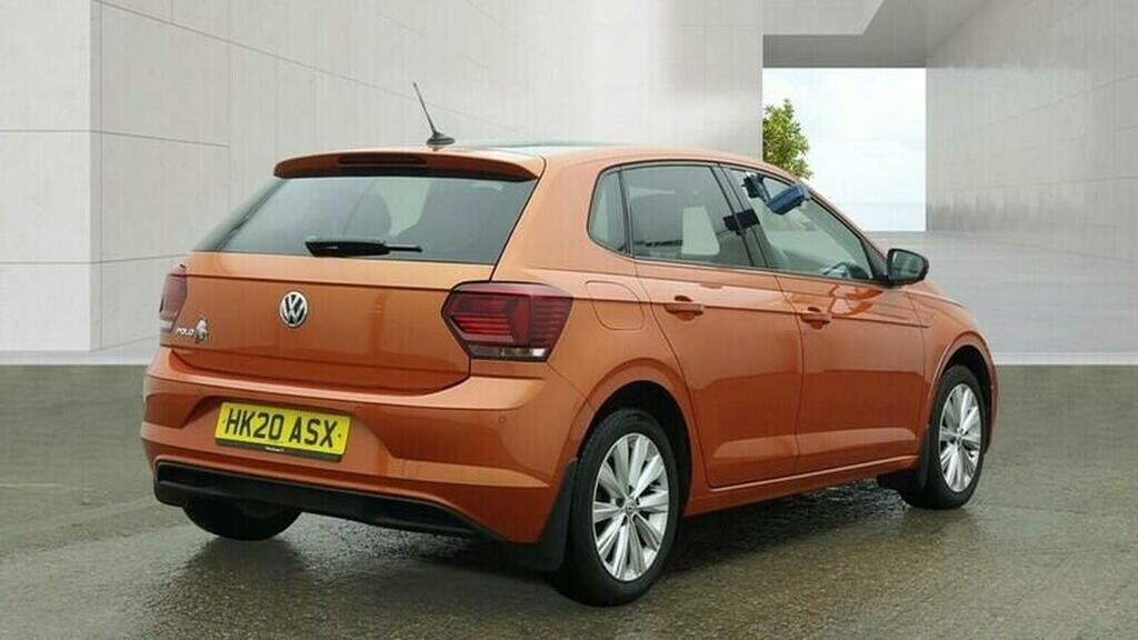 Volkswagen Polo Hatchback 1.0 Tsi Sel Euro 6 Ss 202020 HK20ASX Orange #4