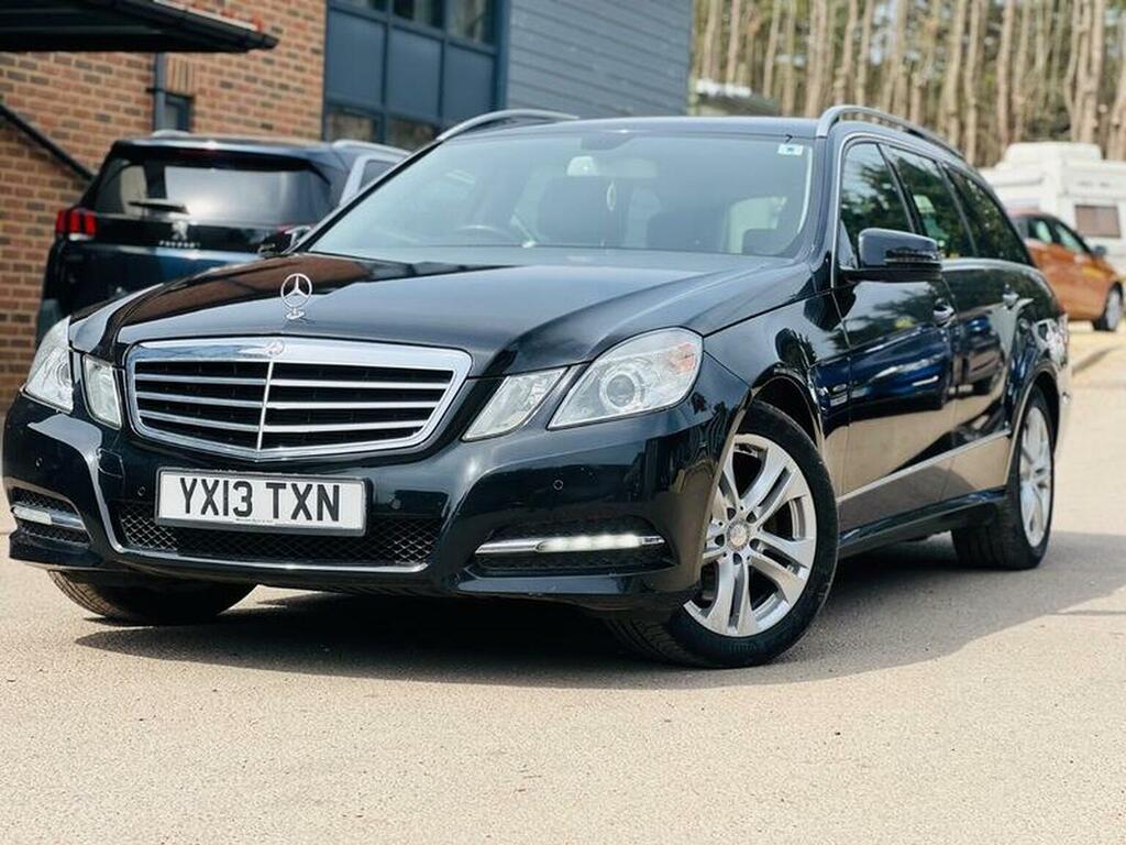 Mercedes-Benz E Class Estate 2.1 E300dh Bluetec G-tronic Euro 5 Ss 5 YX13TXN Black #2