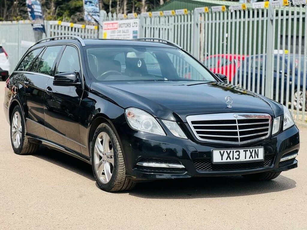 Mercedes-Benz E Class Estate 2.1 E300dh Bluetec G-tronic Euro 5 Ss 5 YX13TXN Black #3