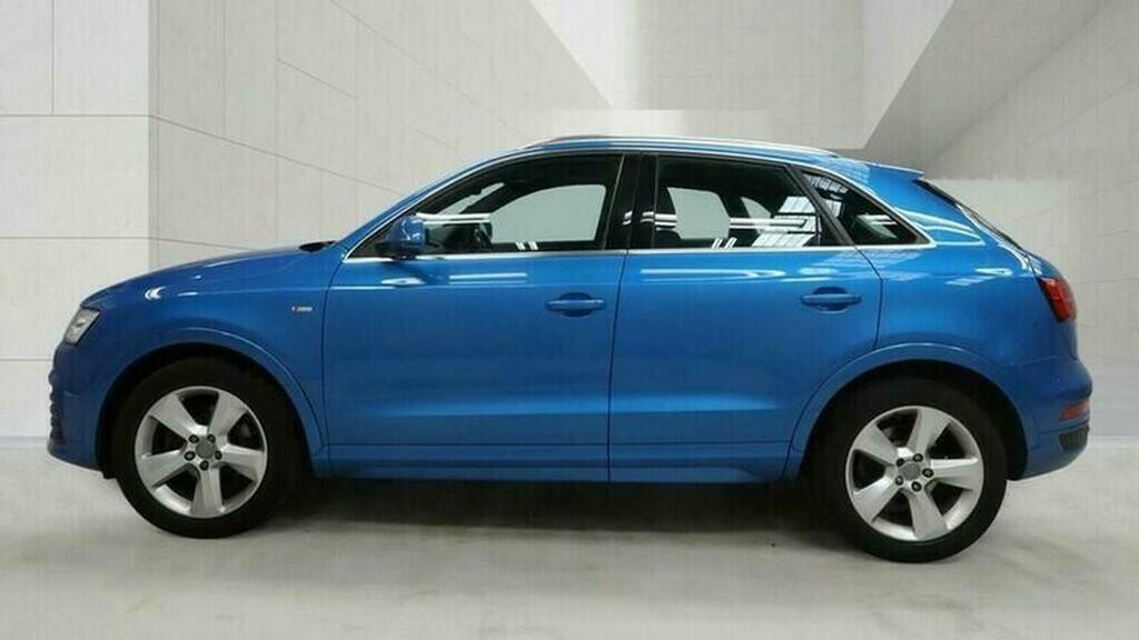 Audi Q3 Suv 2.0 Tdi S Line S Tronic Quattro Euro 6 Ss 5 KW65WYC Blue #6