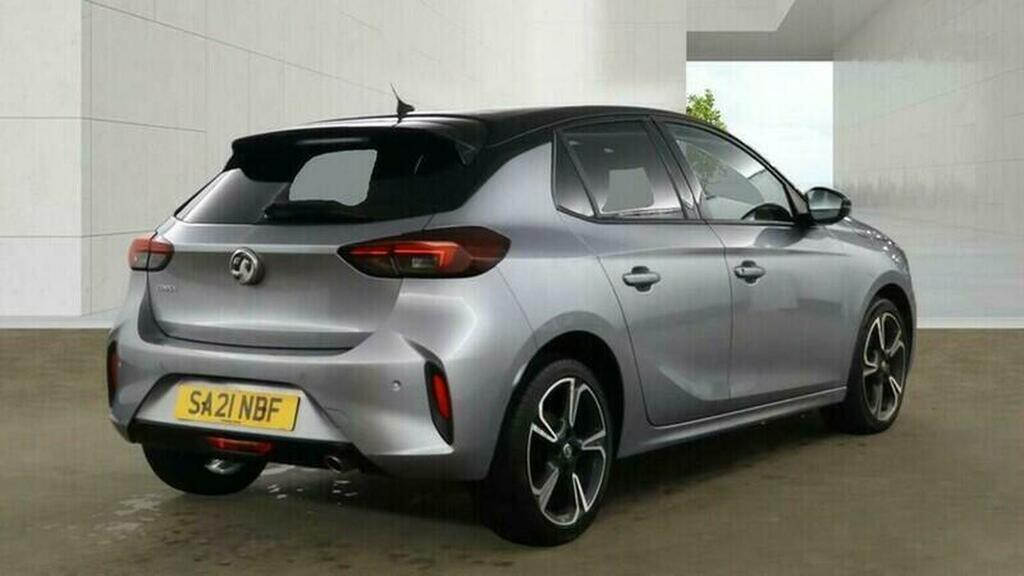 Vauxhall Corsa Hatchback 1.2 Turbo Sri Euro 6 Ss 202121 SA21NBF Grey #4