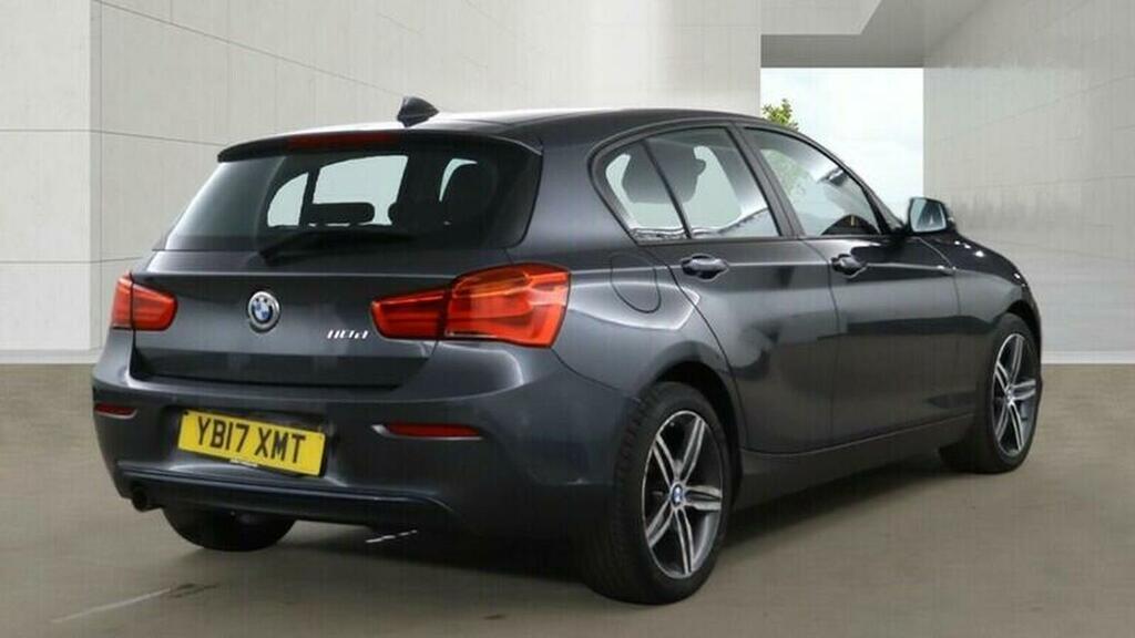 BMW 1 Series Hatchback 2.0 118D Sport Euro 6 Ss 20 YB17XMT Grey #4