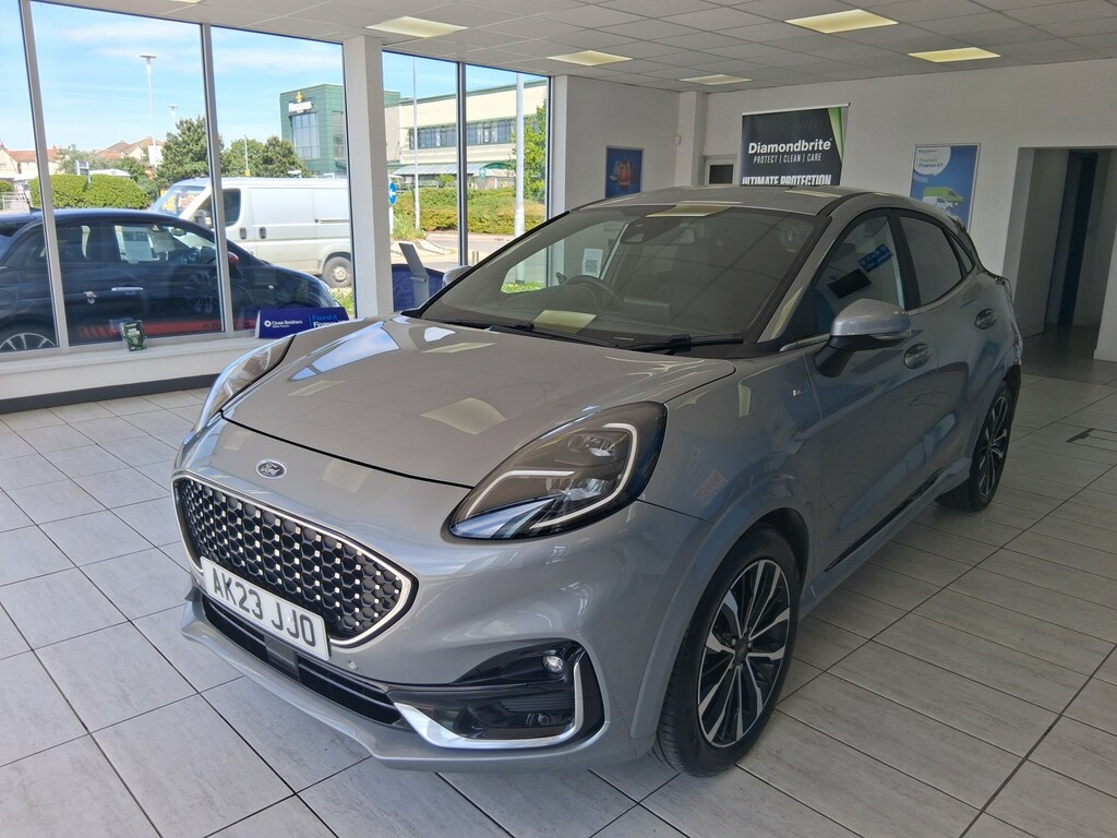 Ford Puma St-line Vignale, 1.0L Ecoboost 155Ps Mhev AK23JJO Silver #3