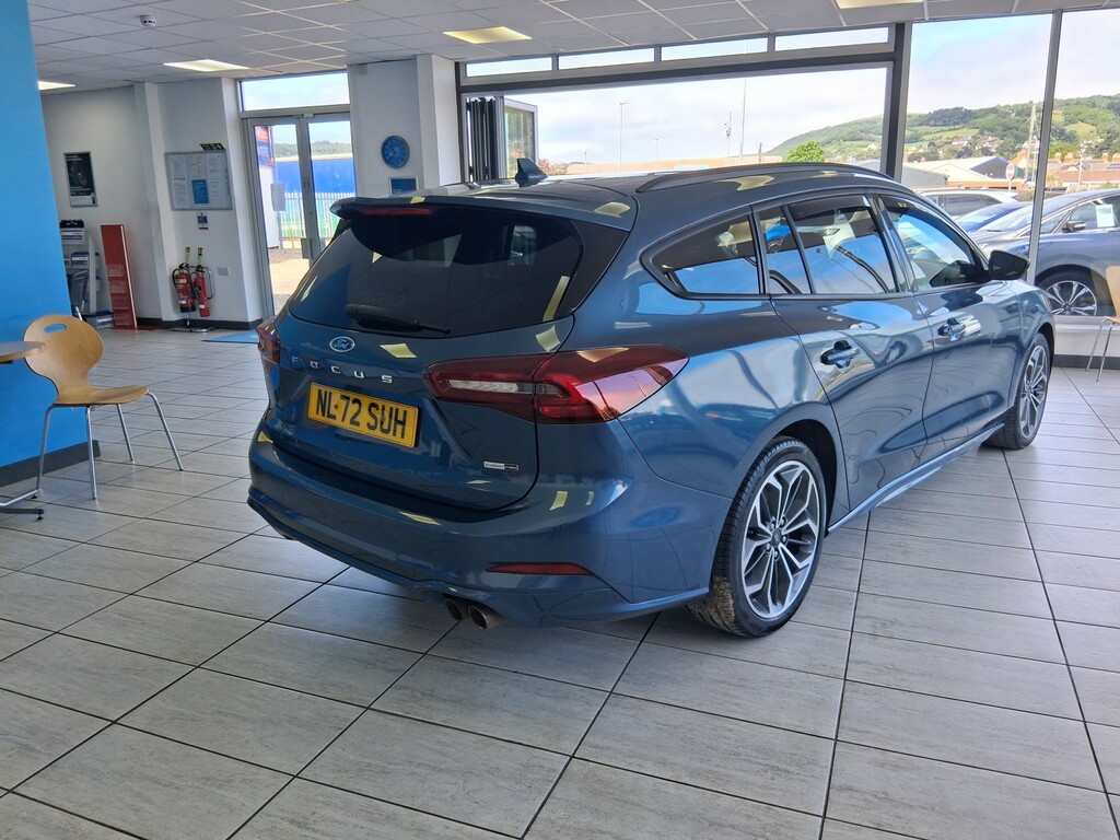 Ford Focus 1.0 Focus St-line Vignale Estate 1.0L Ecoboost 155 NL72SUH Blue #4