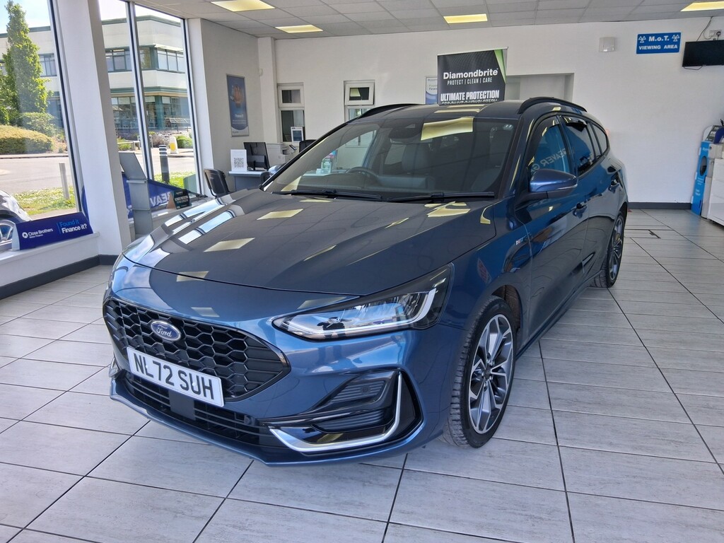 Ford Focus 1.0 Focus St-line Vignale Estate 1.0L Ecoboost 155 NL72SUH Blue #2