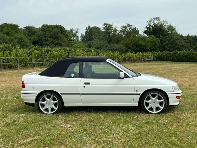 Ford Escort LX White #34