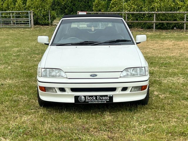 Ford Escort LX White #21