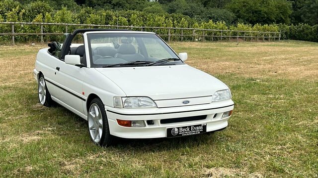 Ford Escort LX White #36
