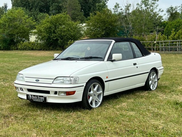 Ford Escort LX White #33