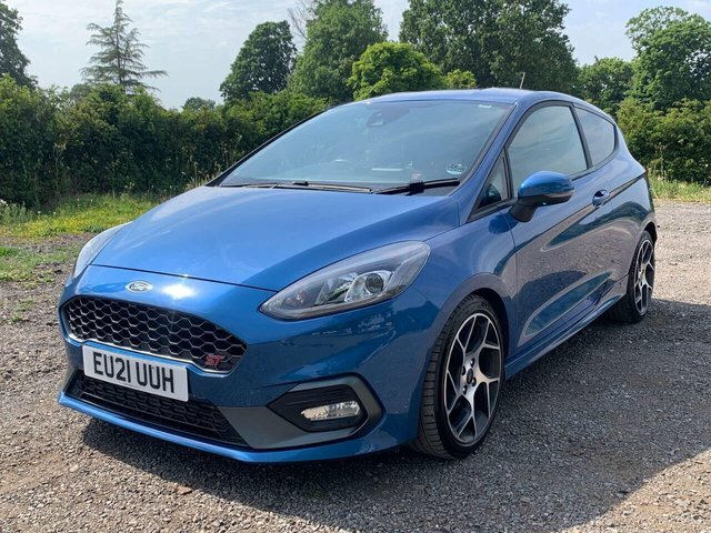 Ford Fiesta 1.5T Ecoboost St-2 Hatchback EU21UUH Blue #2