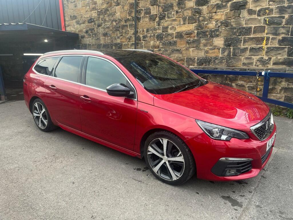 Peugeot 308 SW Estate 1.5 Bluehdi Gt Line Euro 6 Ss 2018 Red