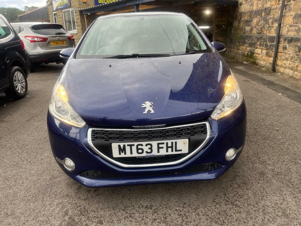 Peugeot 208 Hatchback 1.4 Hdi Active Euro 5 201363 MT63FHL Blue #2