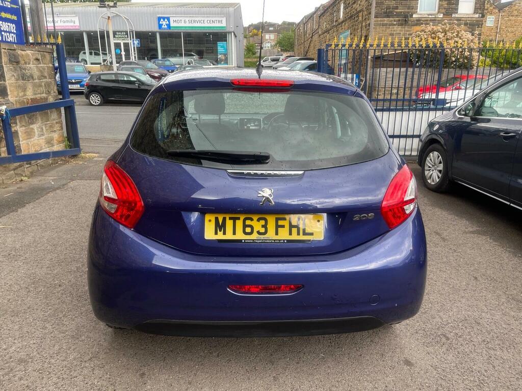 Peugeot 208 Hatchback 1.4 Hdi Active Euro 5 201363 MT63FHL Blue #5