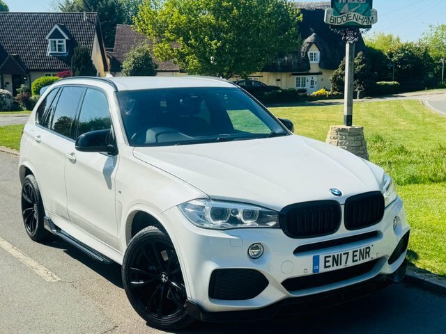BMW X5 3.0 40D M Sport Suv Xdrive Euro 6 EN17ENR White #4