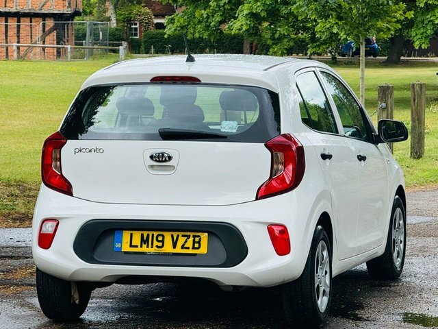 Kia Picanto 1.0 1 Hatchback Euro 6 66 Bhp LM19VZB White #6