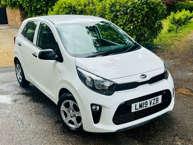 Kia Picanto 1.0 1 Hatchback Euro 6 66 Bhp LM19VZB White #4