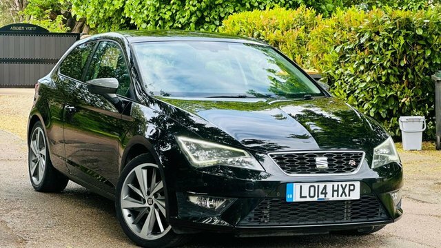Seat Leon 2.0 Tdi Cr Fr Sport Coupe Euro 5 Black #2