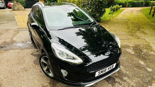 Ford Fiesta 1.0T Ecoboost Active 1 Hatchback E SM18VKB Black #3
