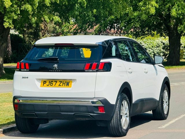 Peugeot 3008 1.2 Puretech Active Suv Euro 6 PJ67ZHW White #6