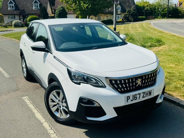 Peugeot 3008 1.2 Puretech Active Suv Euro 6 PJ67ZHW White #4